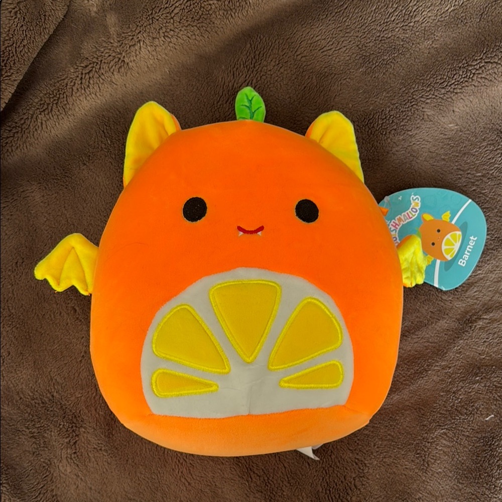 Orange Bat Squishmallow